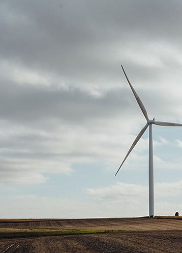 Decentralized wind power projects